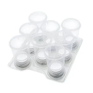 Sartorius 16D01--10-07-ACG Microsart™ Cellulose Nitrate Membrane Filter Units, Gridded, White/Black, 0.2μm, 47mm, 27/pk