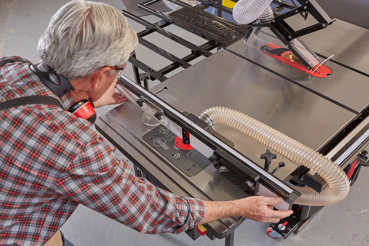 SawStop RT-TGI 30" In-Line Cast-Iron Router Table (Fits ICS Saws)