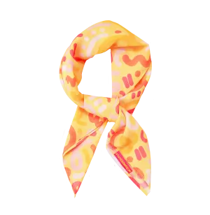 Scarf - Cheddar ribbons