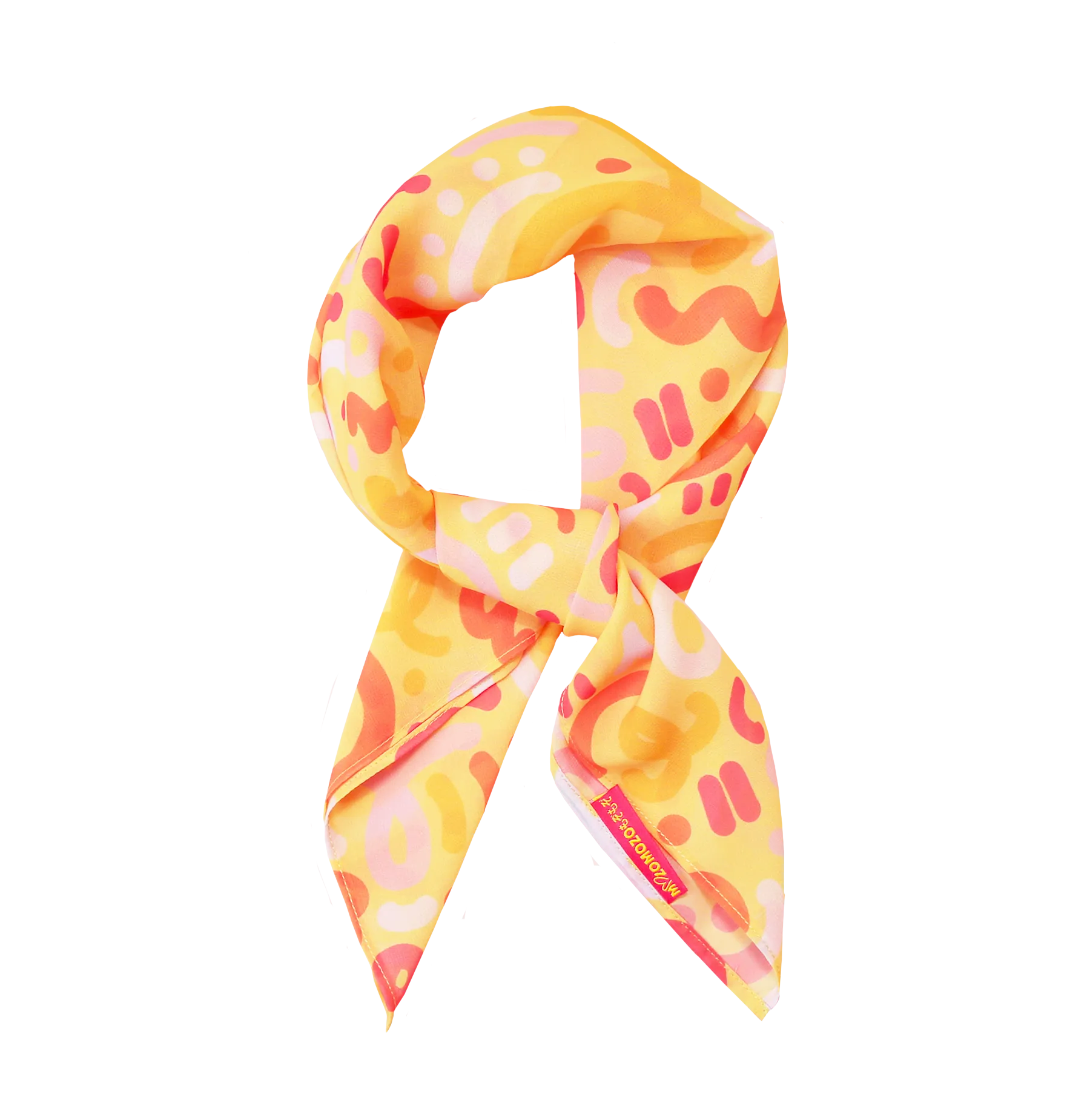 Scarf - Cheddar ribbons