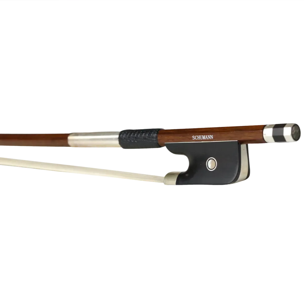 Schumann IPE Wood Cello Bow Silver Mounted 4/4