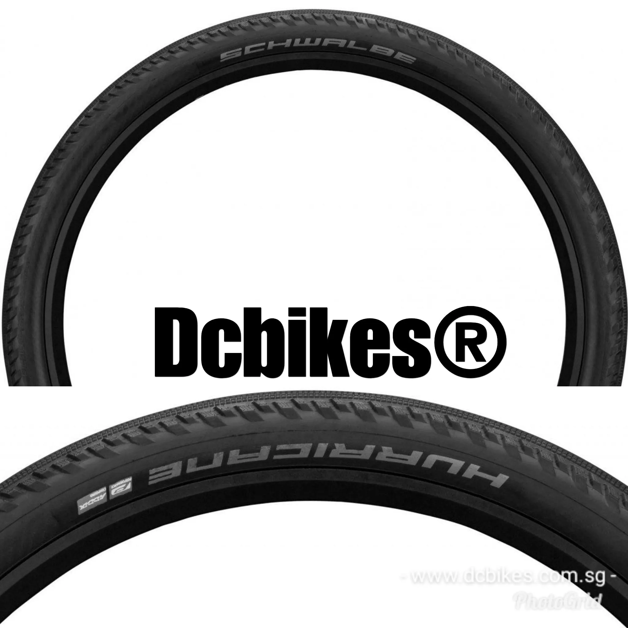 Schwalbe 29 X 2.25 | 2.4 Hurricane ADDIX LiteSkin Wired Tyres (2 Tires)