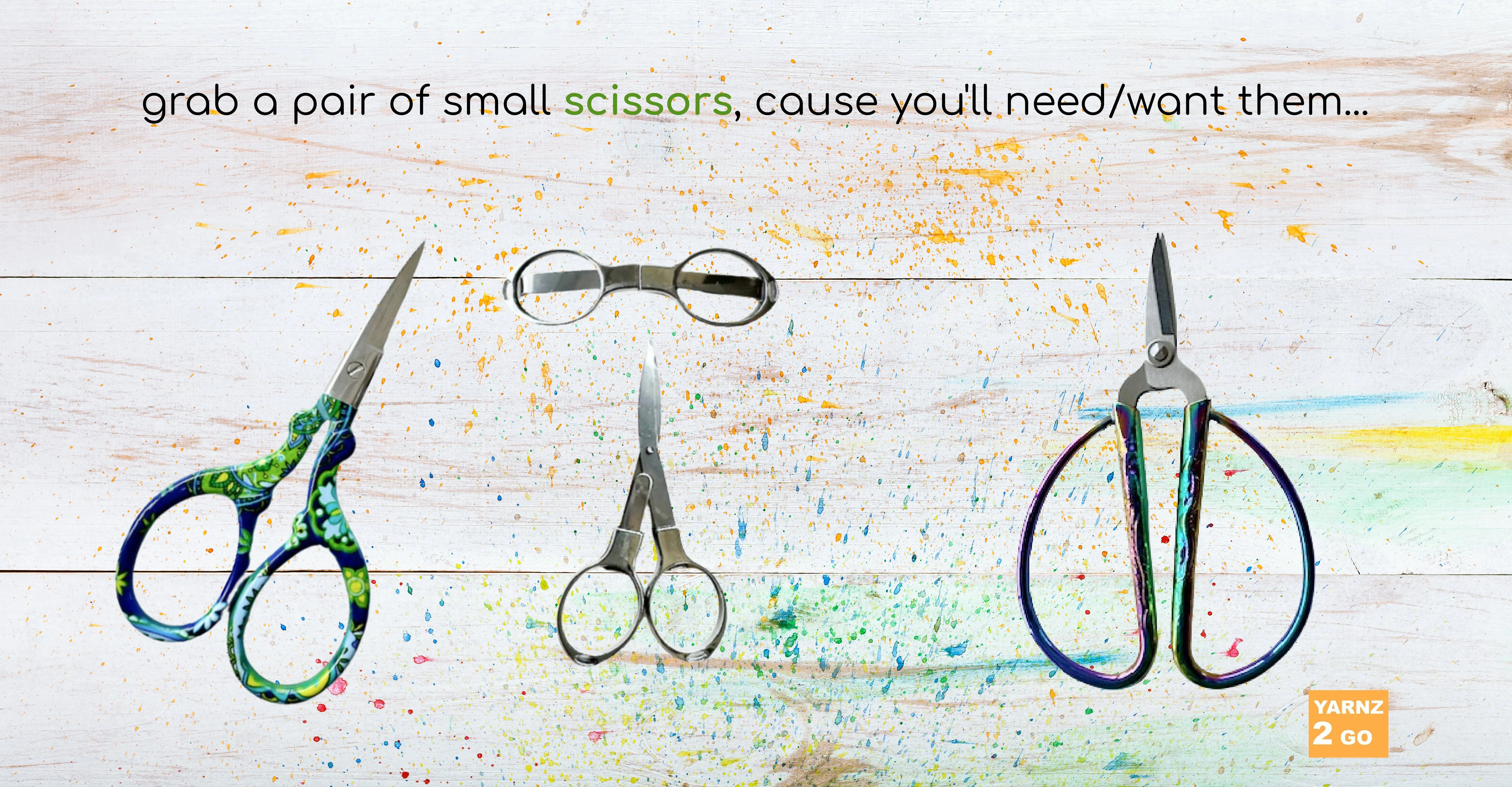 Scissors for crafters