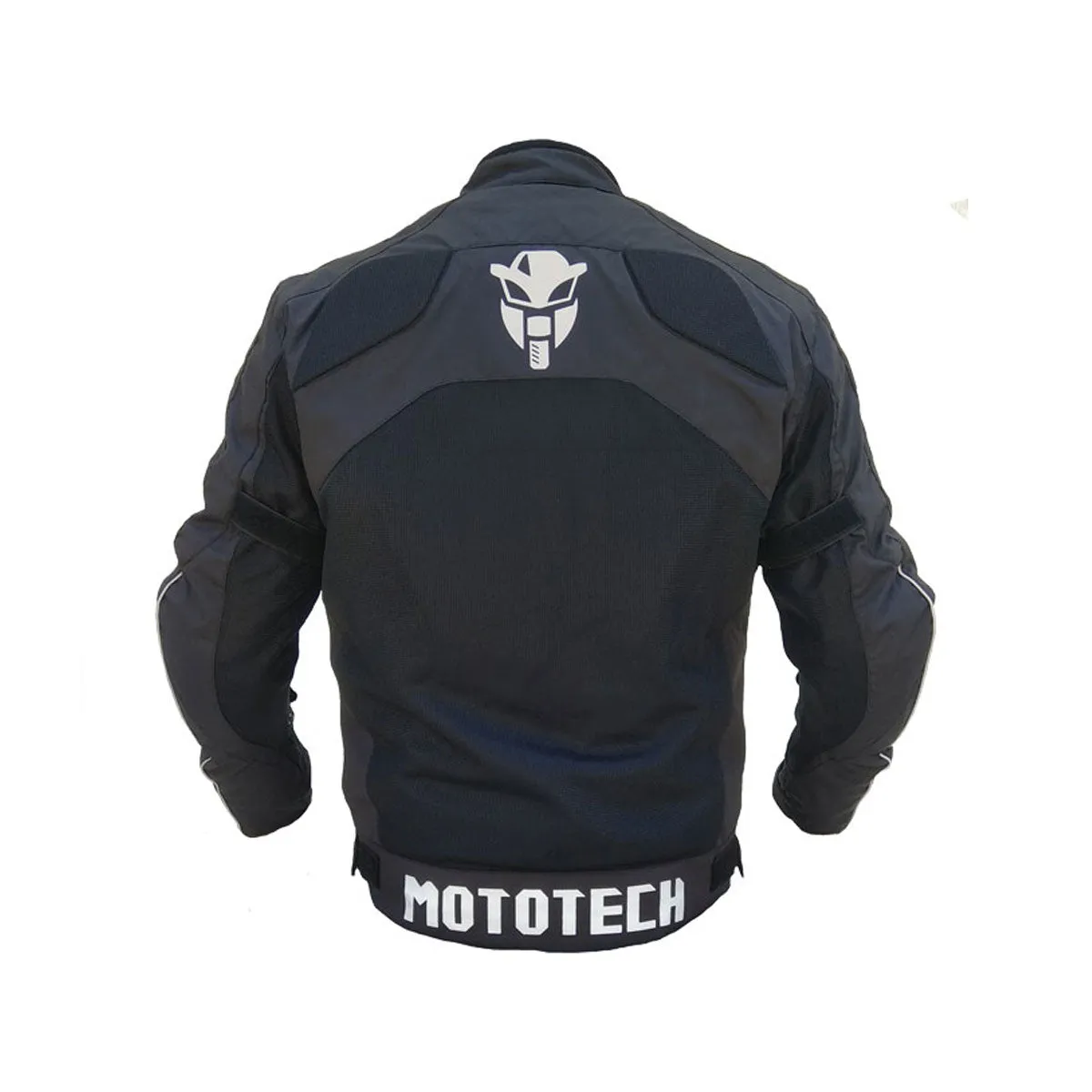 Scrambler Air Motorcycle Riding Jacket v2 - Black - Level 2