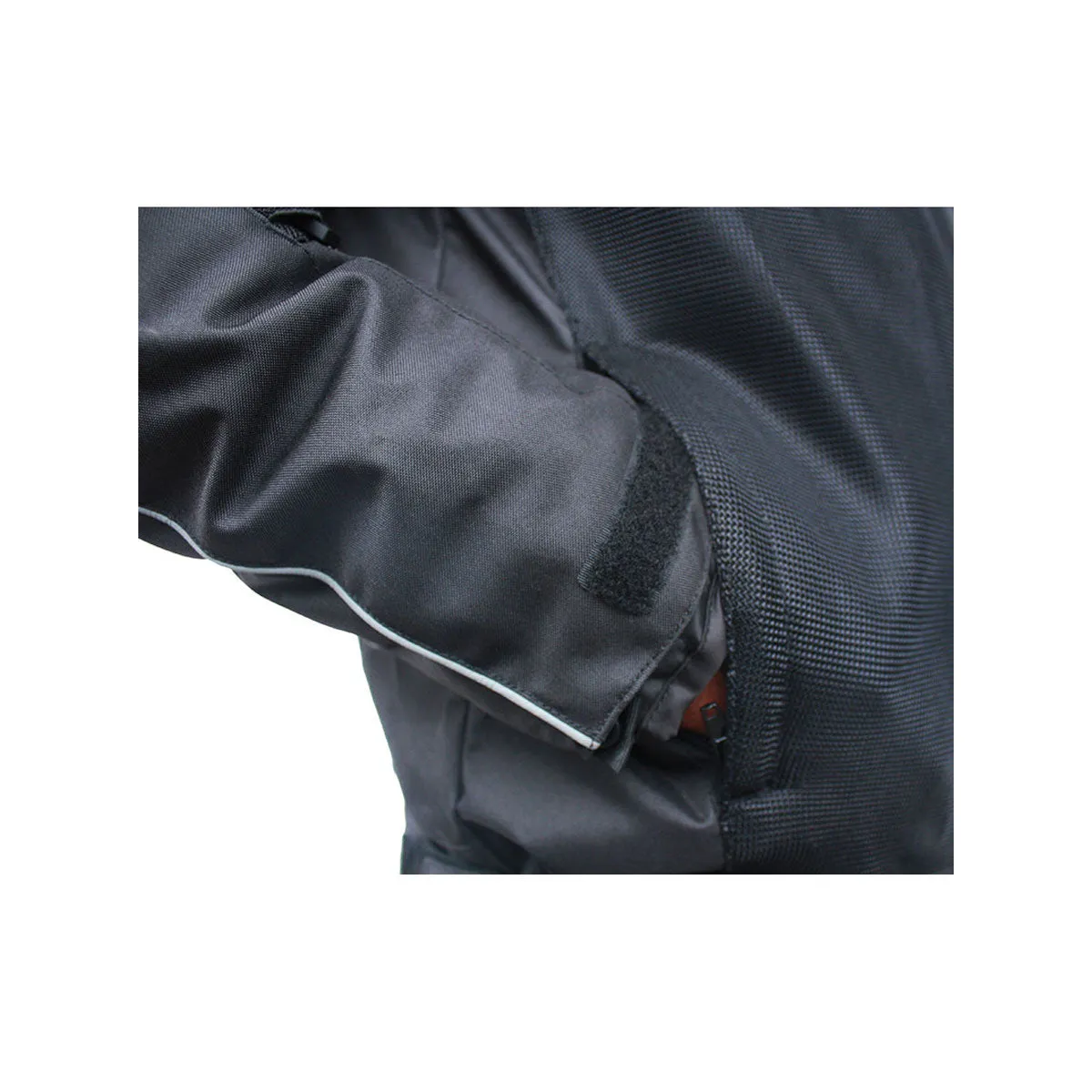 Scrambler Air Motorcycle Riding Jacket v2 - Black - Level 2