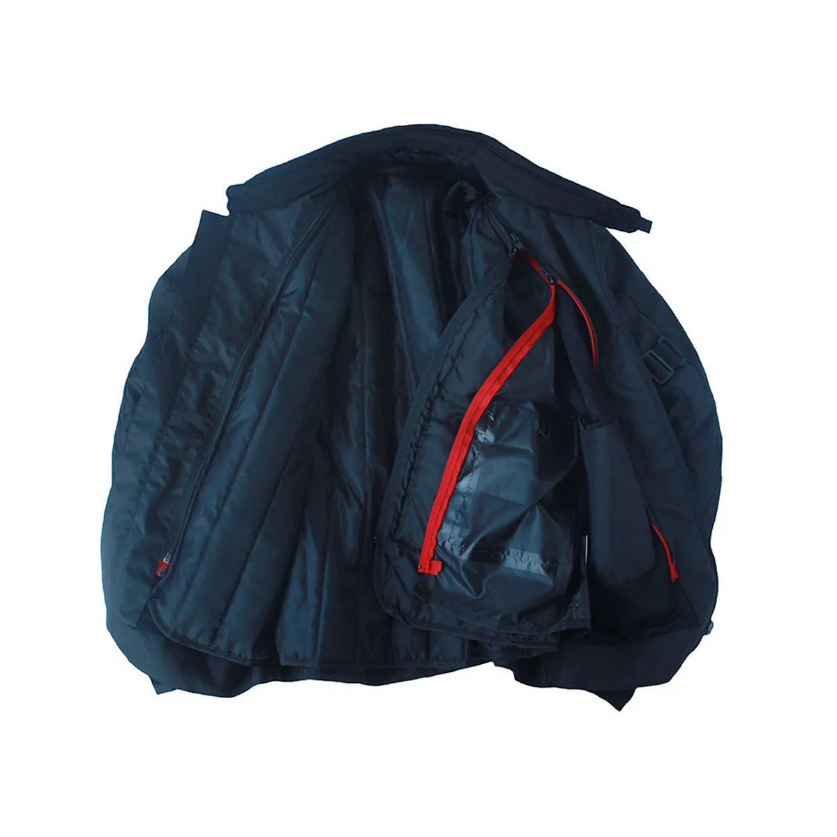 Scrambler Air Motorcycle Riding Jacket v2 - Black - Level 2