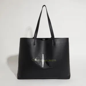Sculpted Slim Tote Bag - Black Multi