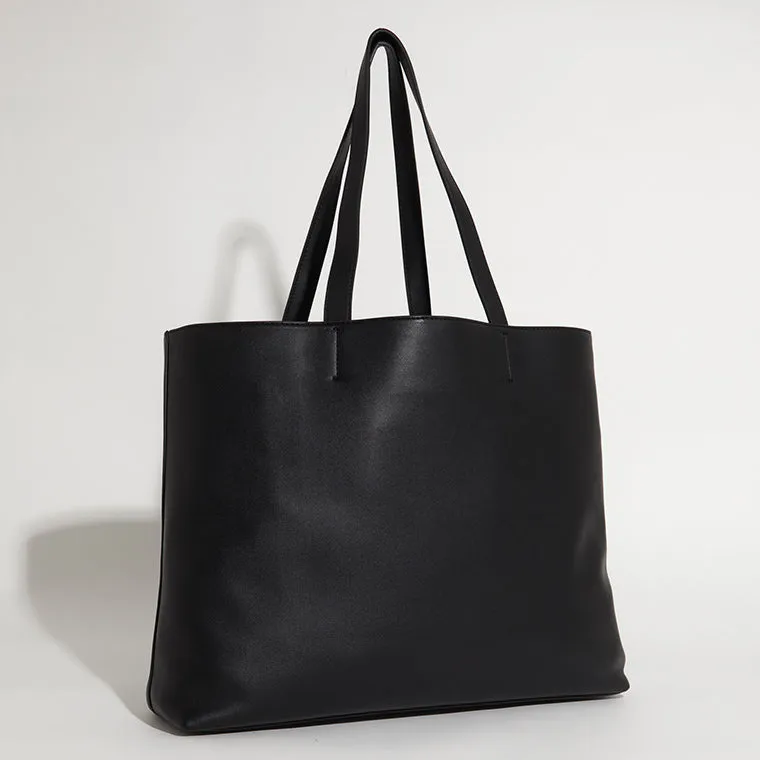 Sculpted Slim Tote Bag - Black Multi