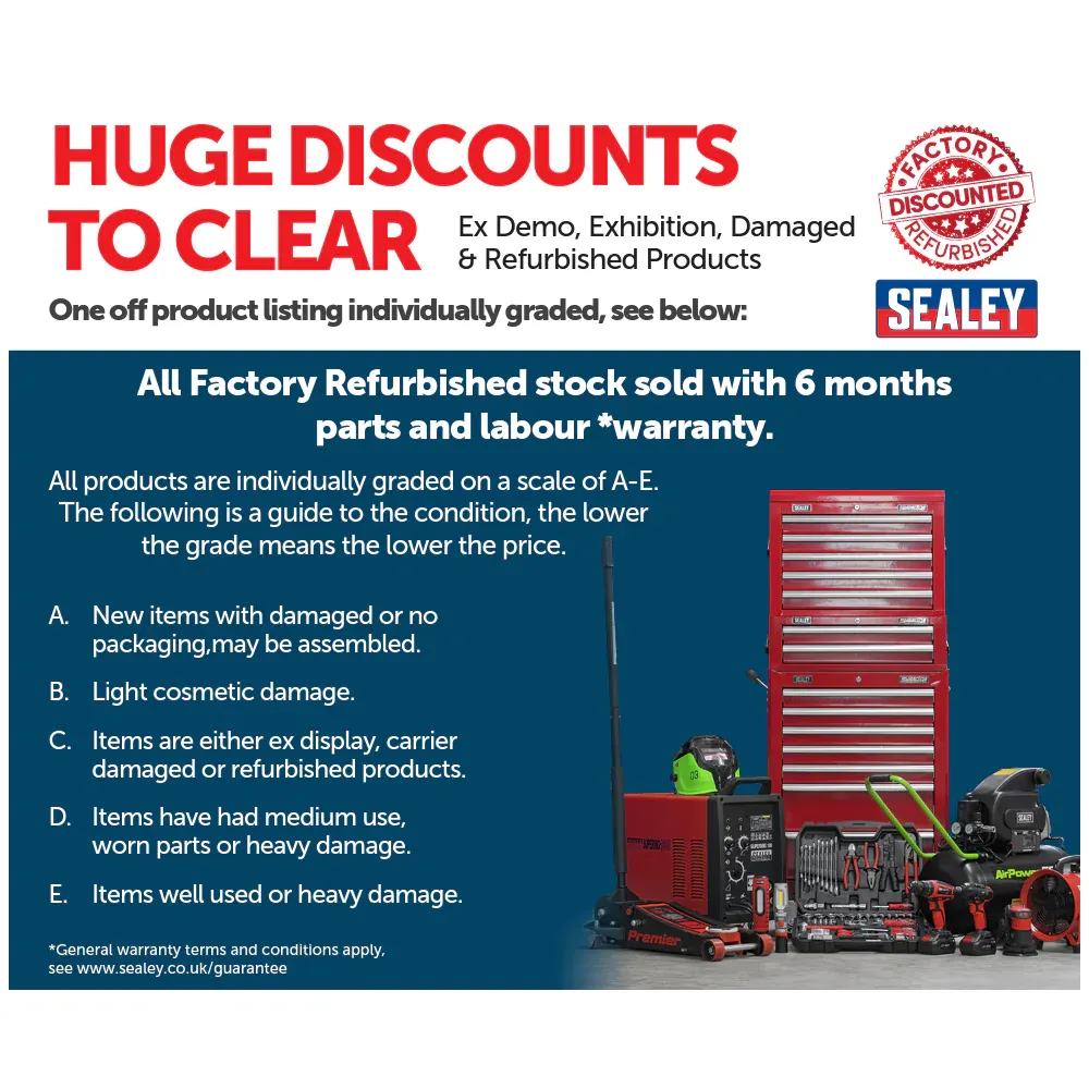 Sealey Air Operated Coil Spring Compressor 3000kg - B