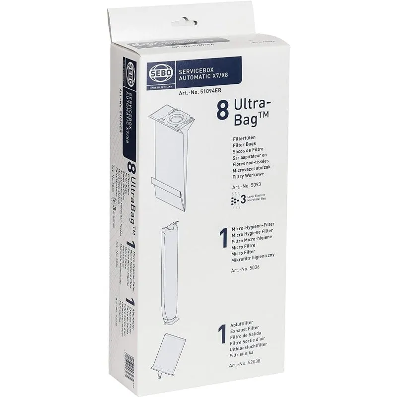 SEBO X7/ X8 Service Box