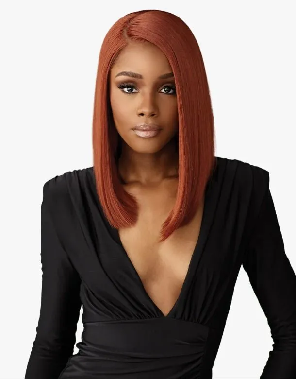 Sensationnel Butta Chic Bob 5" Deep Glueless HD Lace Front Wig - LOB UNIT 1
