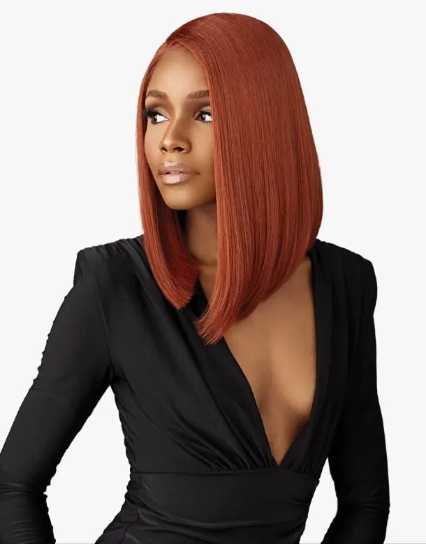 Sensationnel Butta Chic Bob 5" Deep Glueless HD Lace Front Wig - LOB UNIT 1