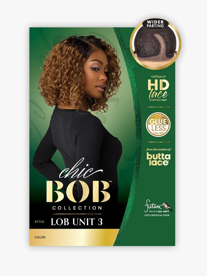 Sensationnel Butta Chic Bob 5" Deep Glueless HD Lace Front Wig - LOB UNIT 3