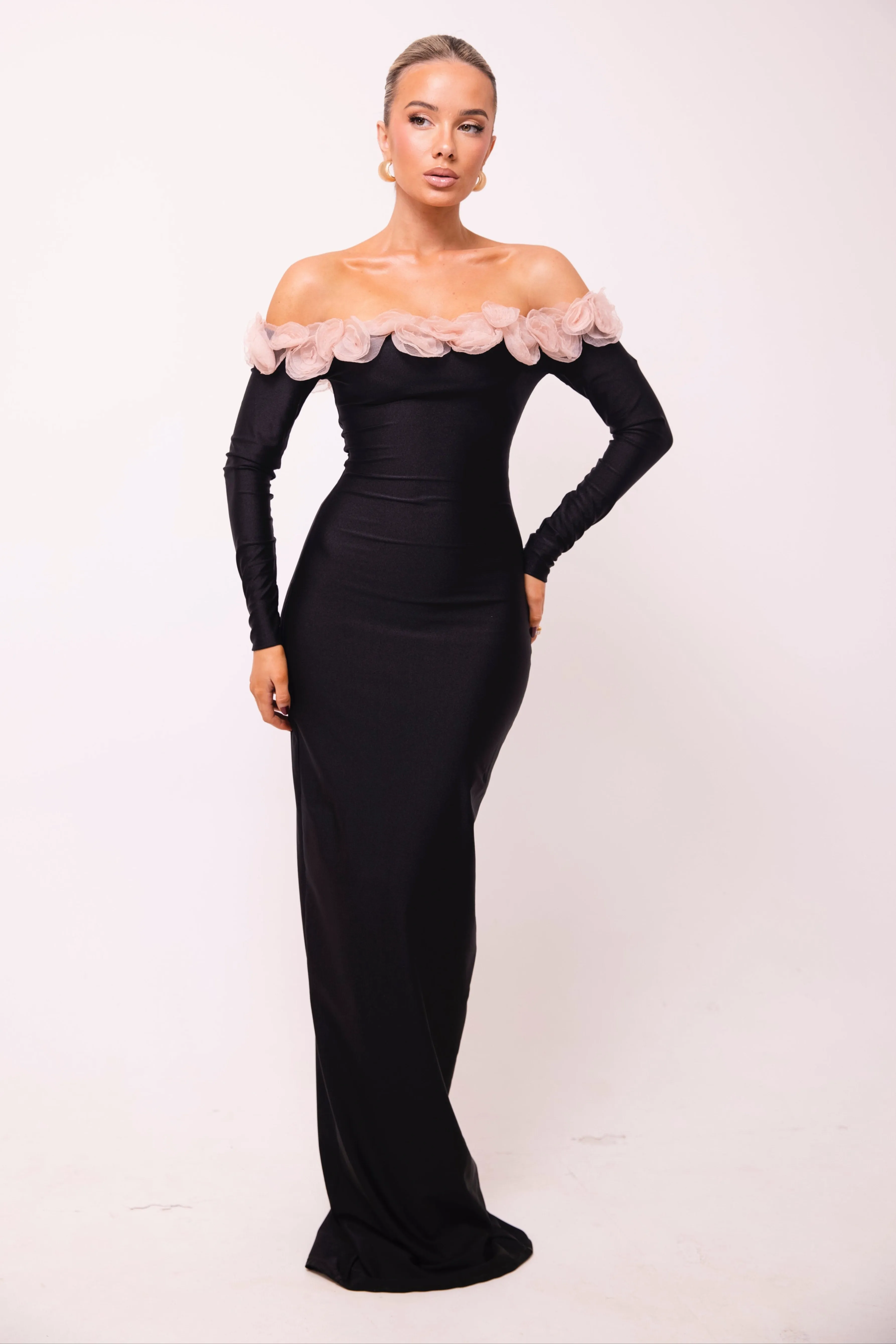 Serenna Black Dress