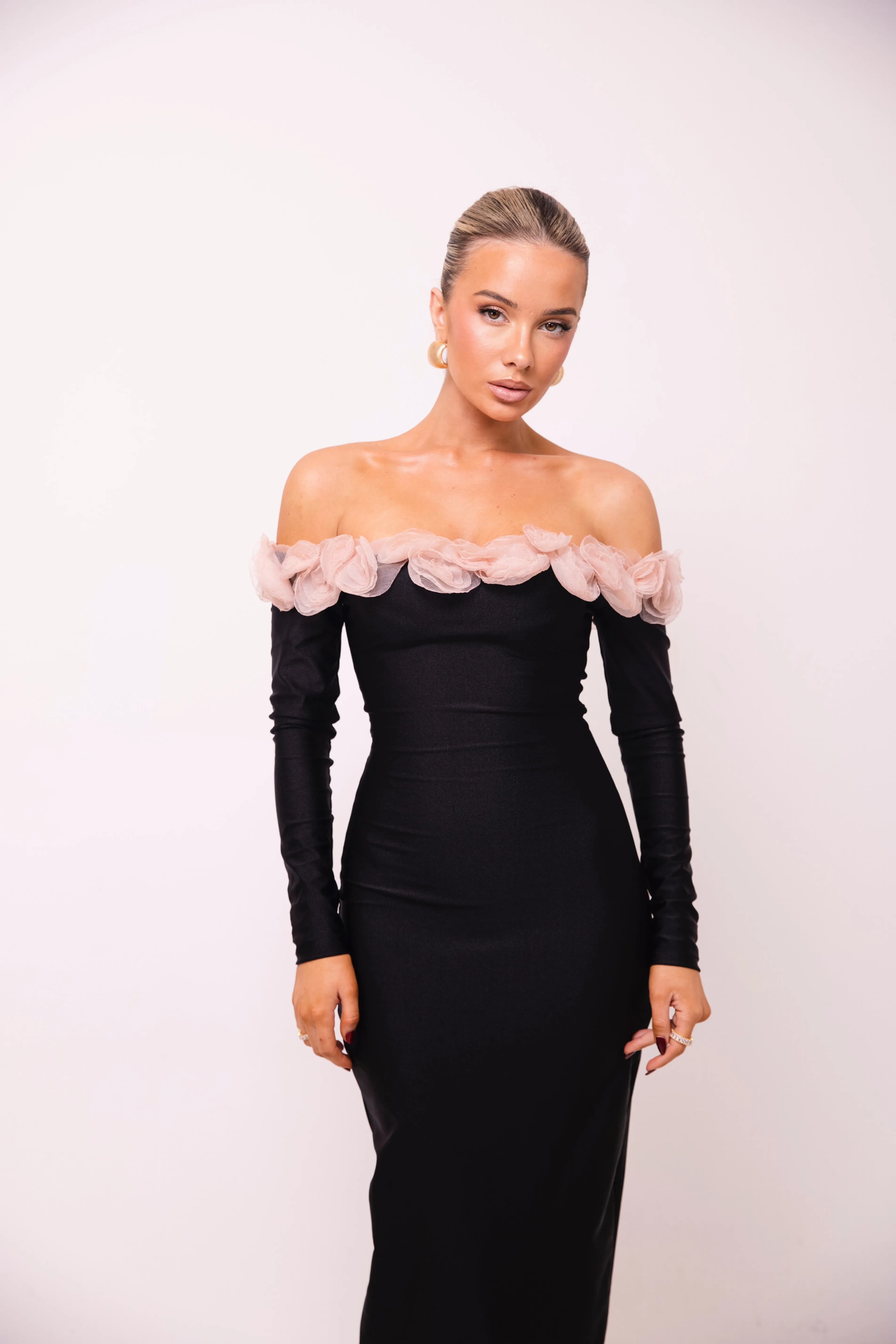 Serenna Black Dress
