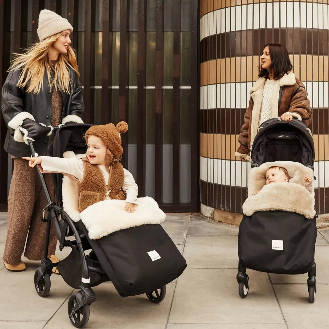 Sheepskin Buggy Puffmuff (Toast)