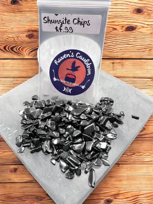 Shungite Gemstone Chips