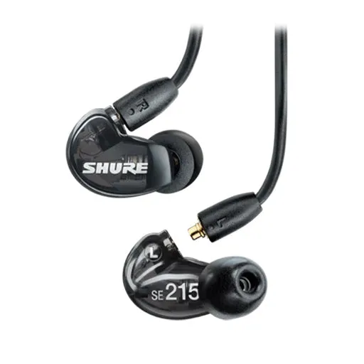 Shure Aonic 215 Sound Isolating Earphones W/Integrated Remote and Mic, Black