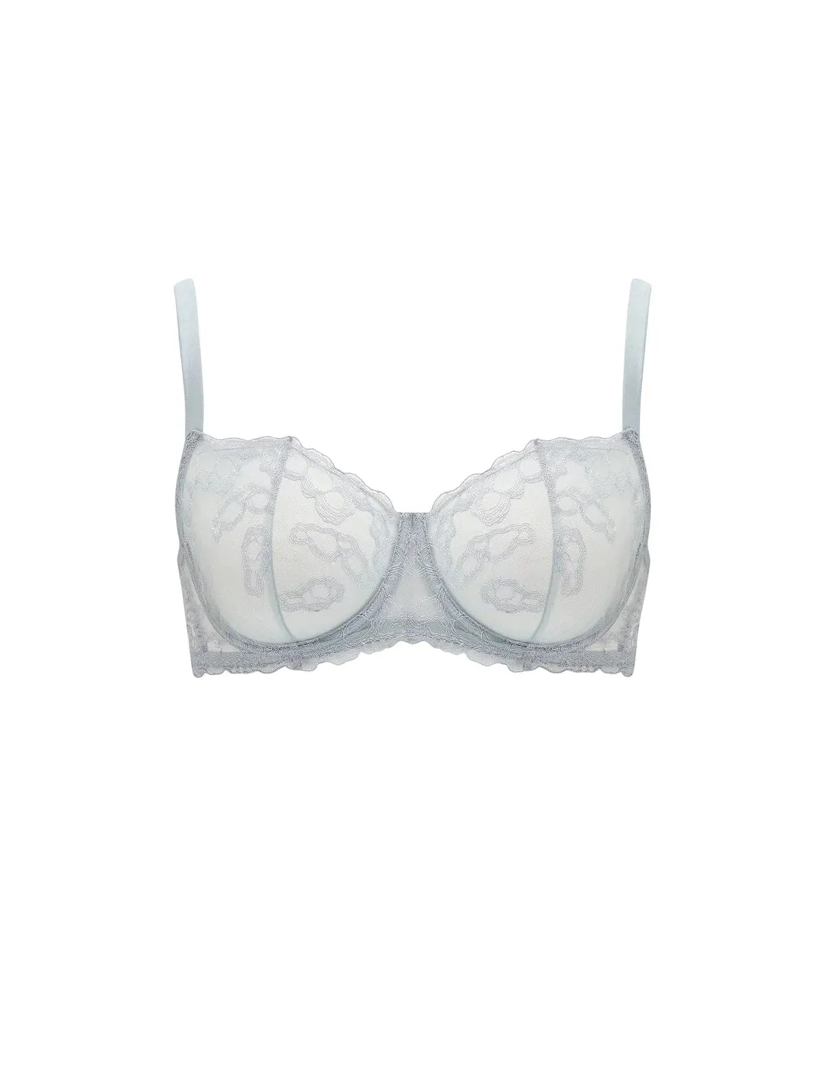Sigrid Balcony Bra - Mineral Grey