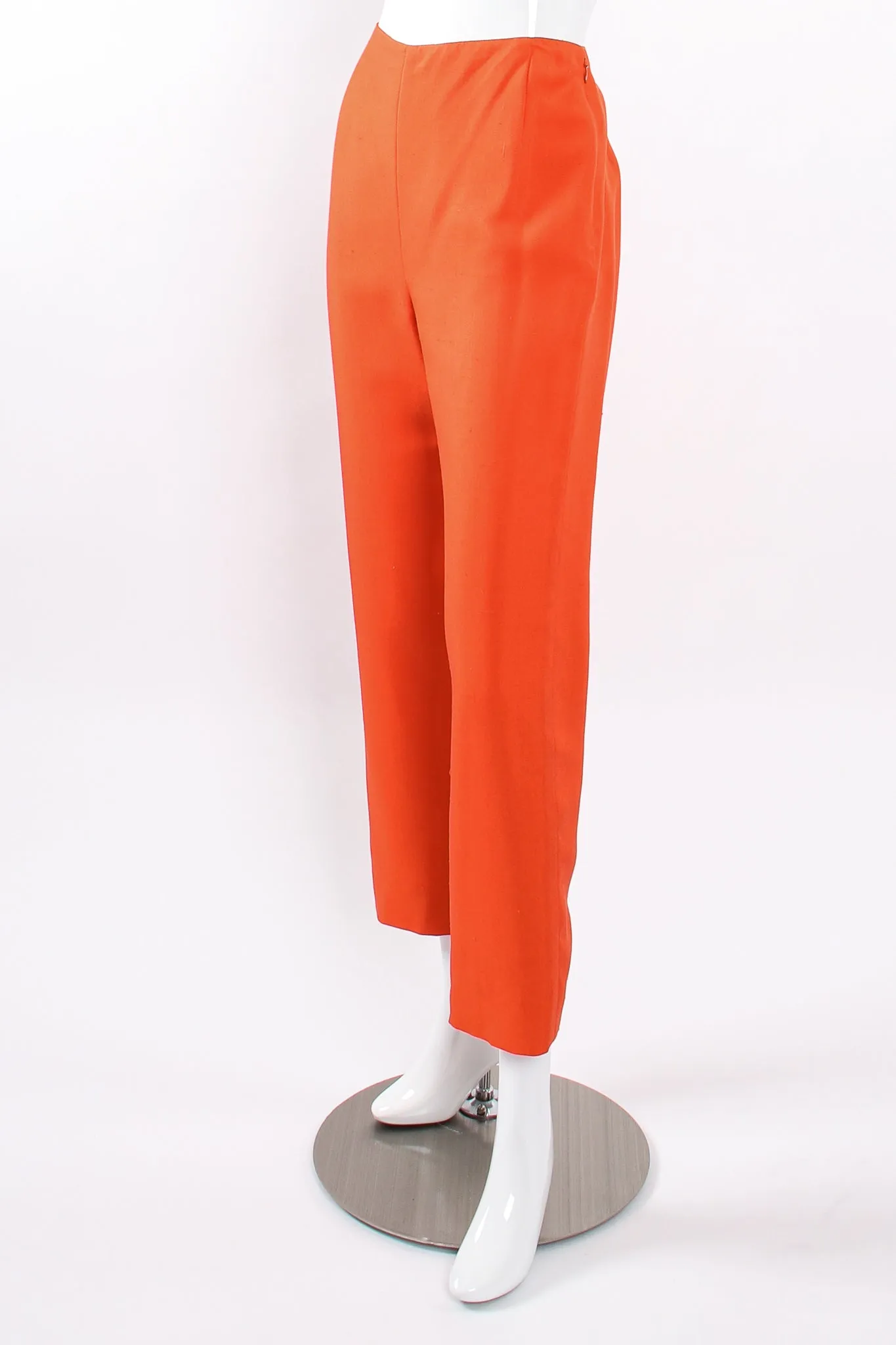 Silk Appliqué Tunic & Pant Set