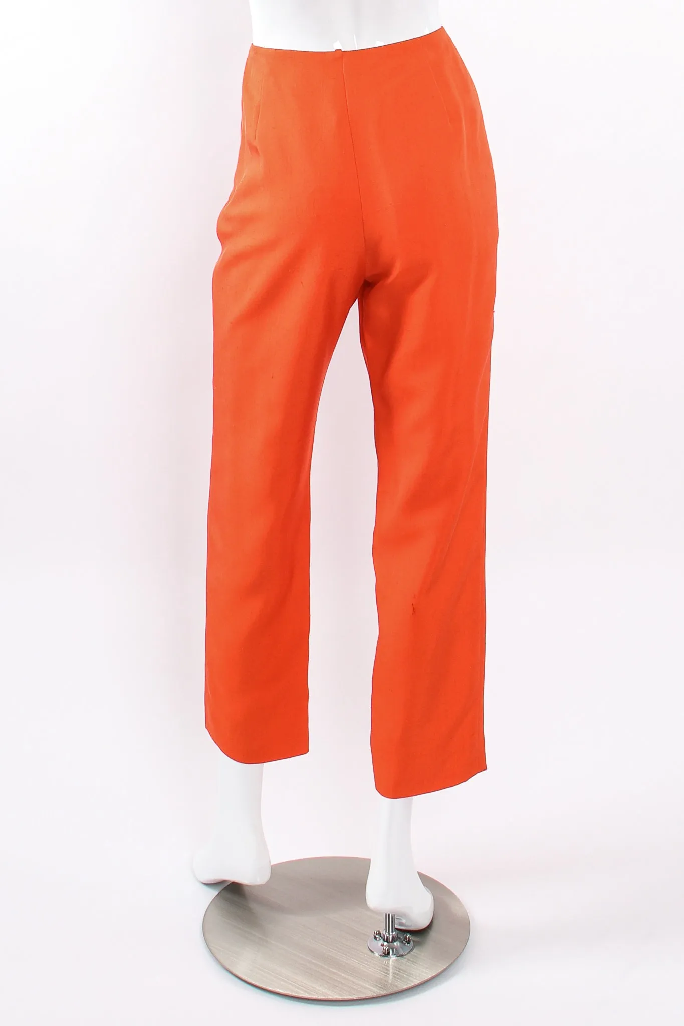 Silk Appliqué Tunic & Pant Set