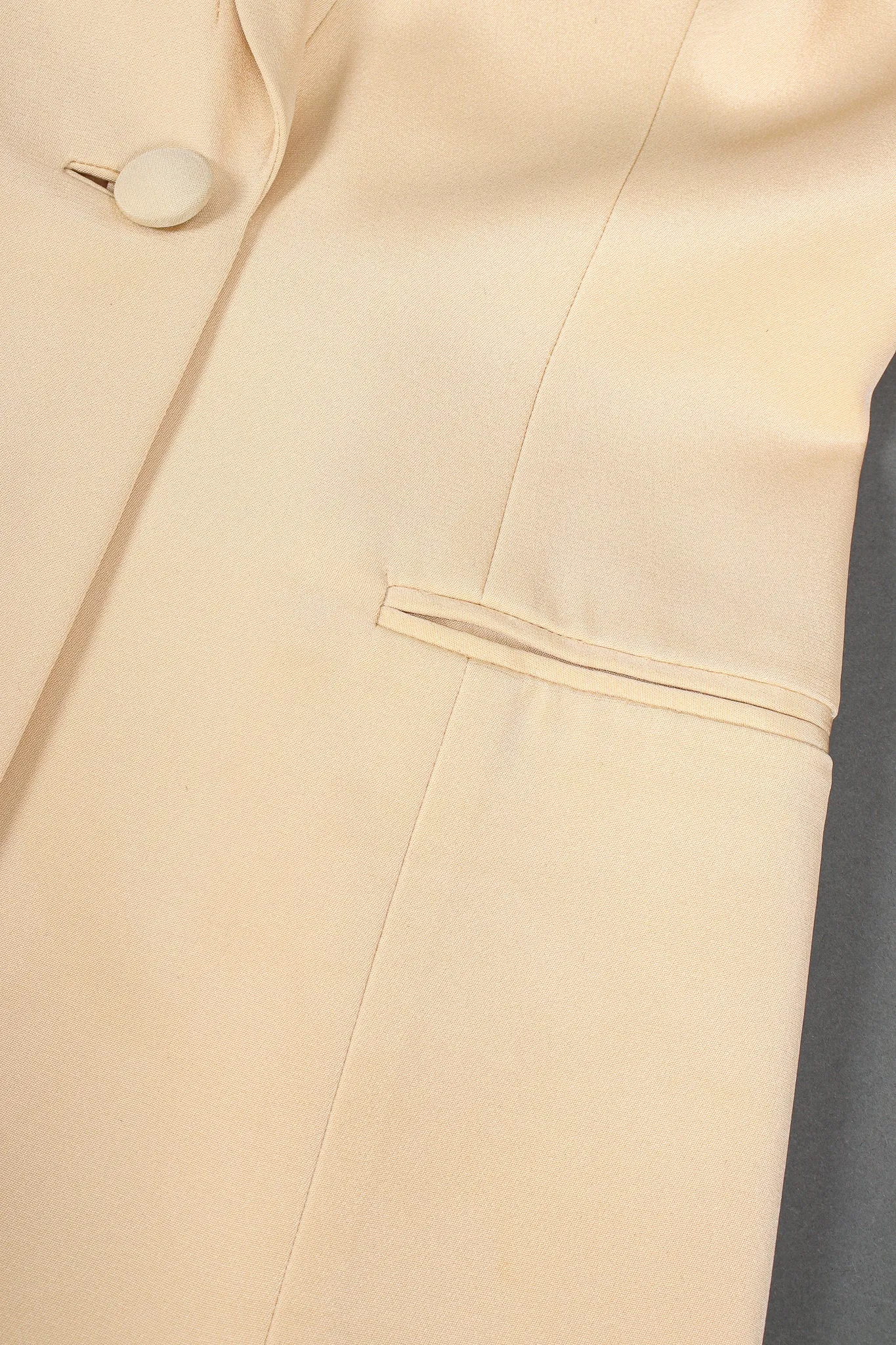 Silk Jacket & Chiffon Pant Suit Set