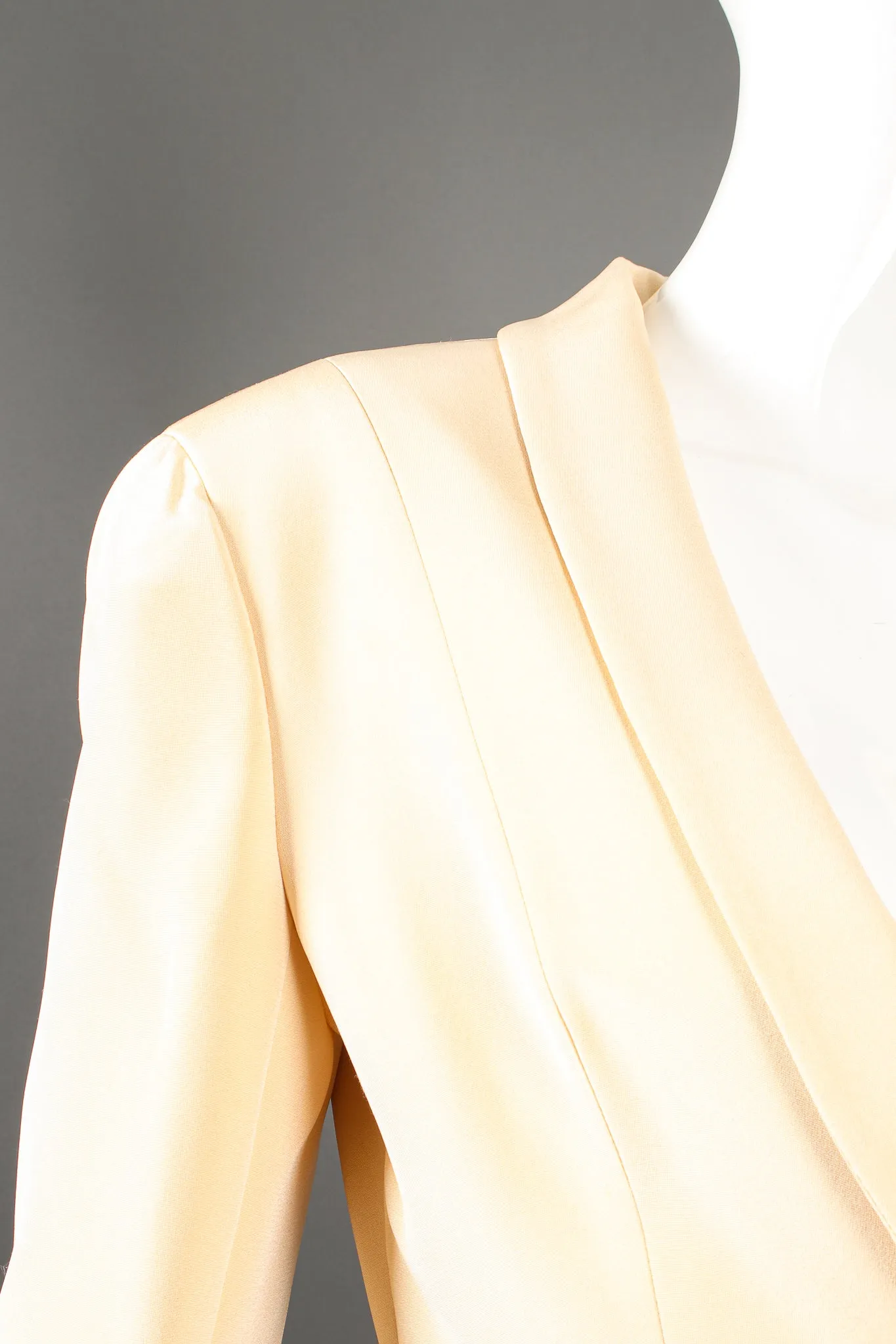 Silk Jacket & Chiffon Pant Suit Set