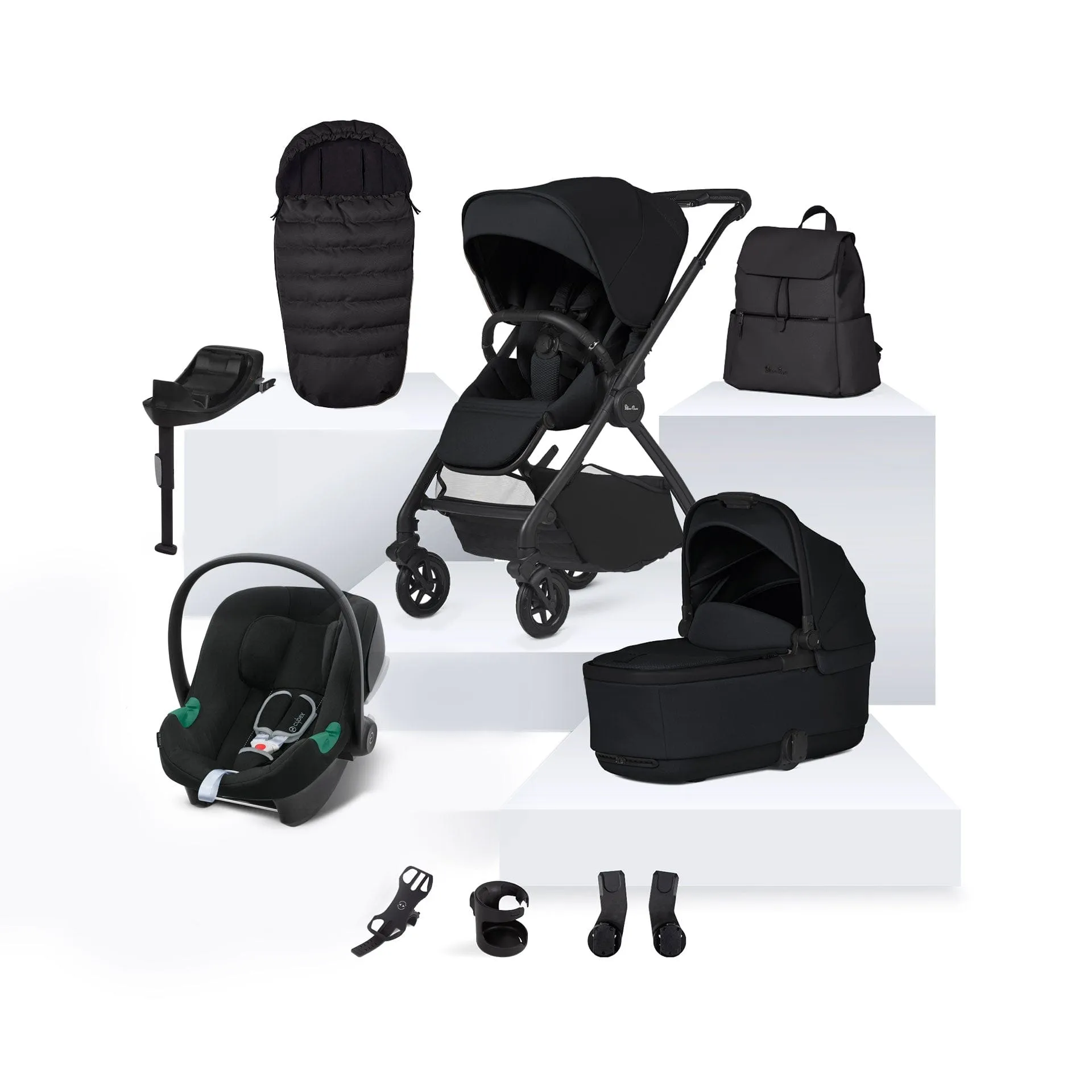 Silver Cross Dune 2 Cybex Travel System in Space