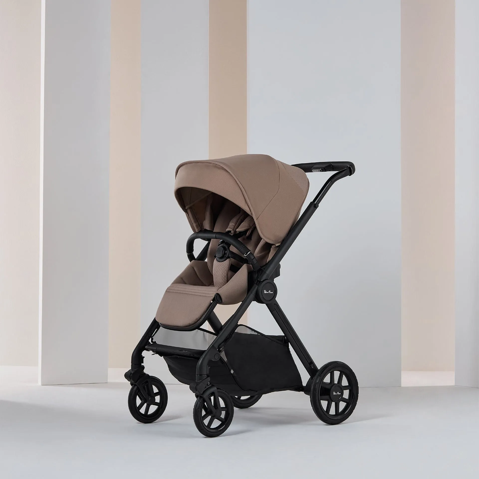 Silver Cross Reef 2 with First Bed Carrycot and Accessory Box - Mocha