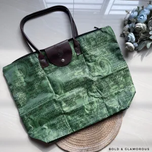 Singapore Folding Tote Bags | SGTB01 | Green