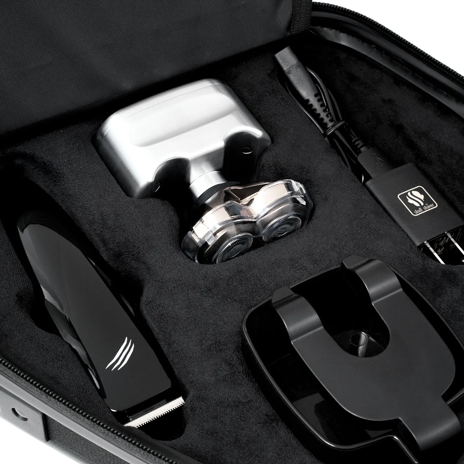 Skull Shaver Pitbull Diamond PRO Rasoir Electrique Homme pour tête et visage