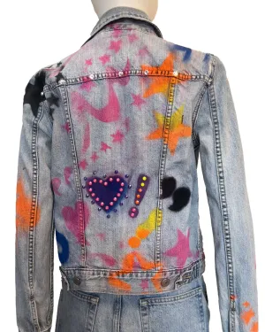 SMILE UPCYCLED LEVI'S DENIM JACKET