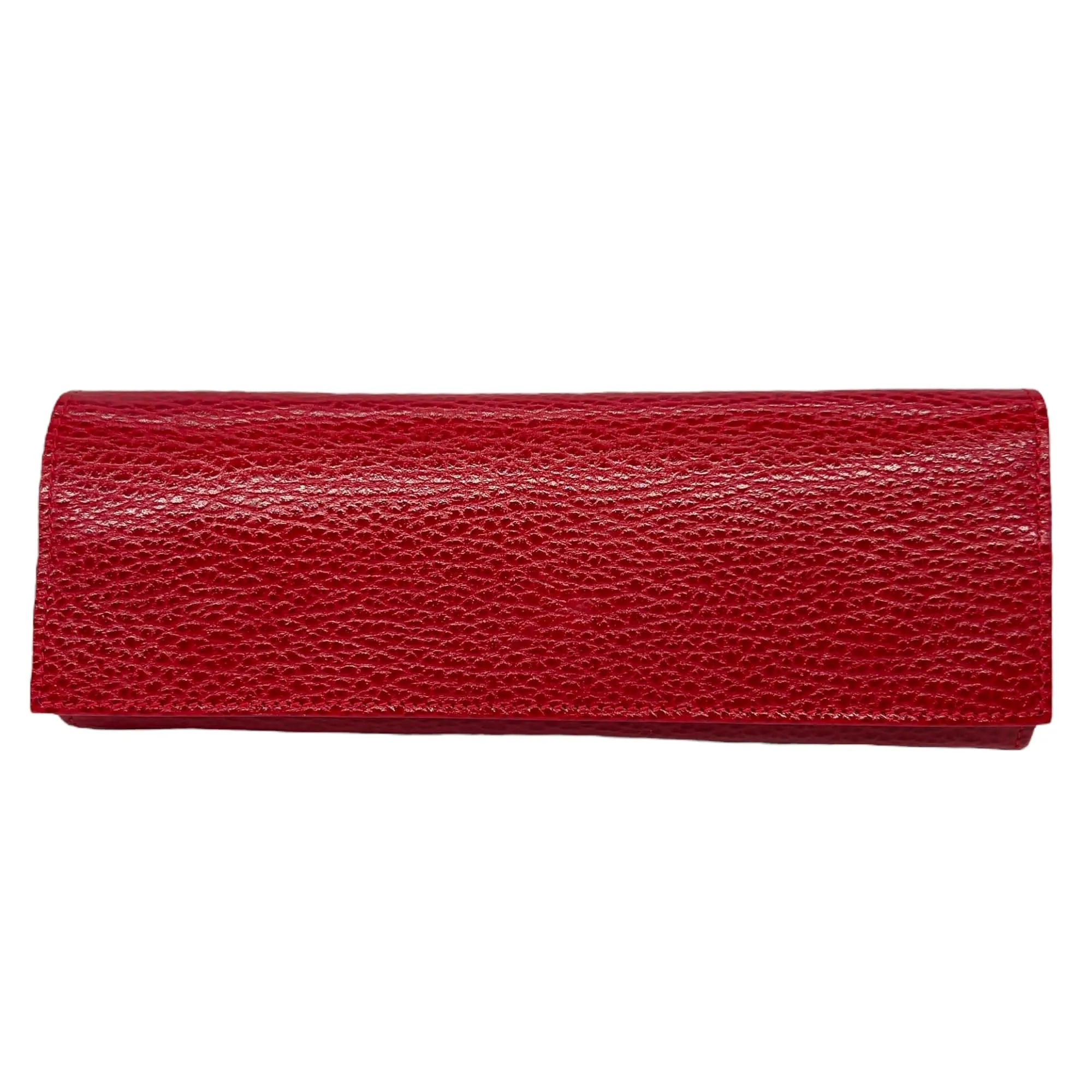 SMYTHSON OF BOND STREET Jewelry Travel Case - Red