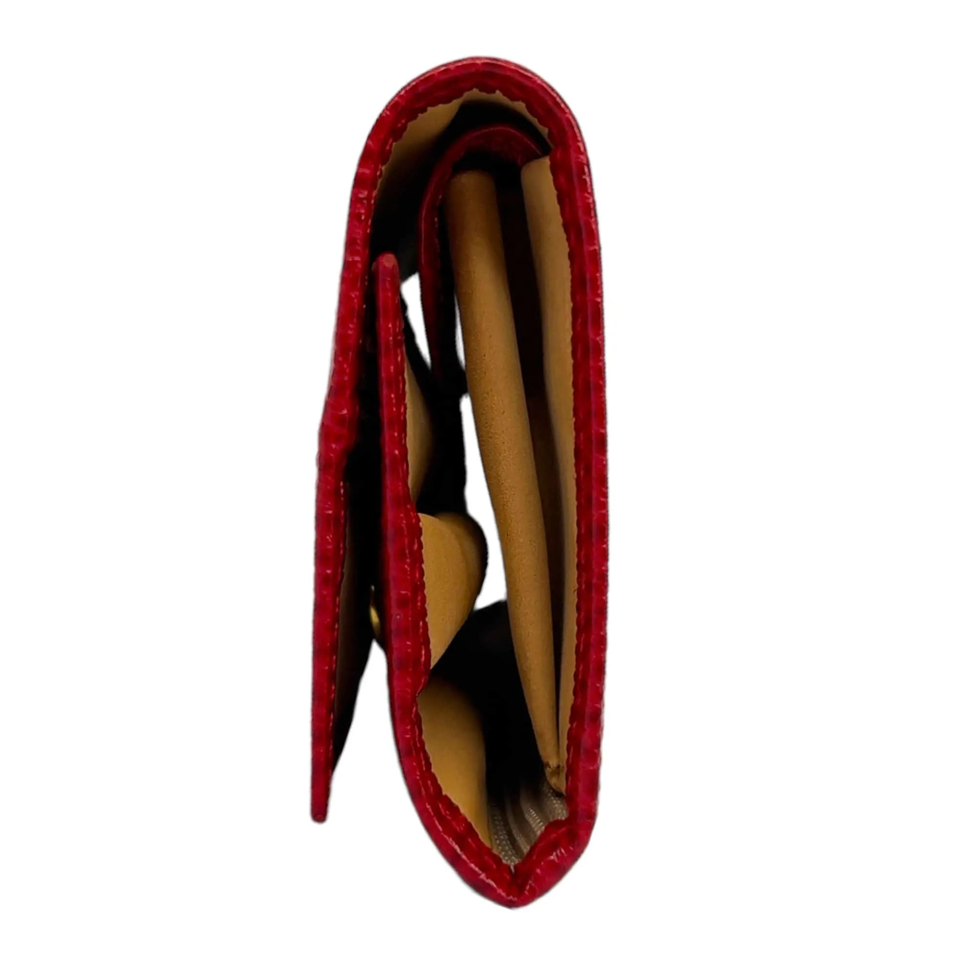 SMYTHSON OF BOND STREET Jewelry Travel Case - Red