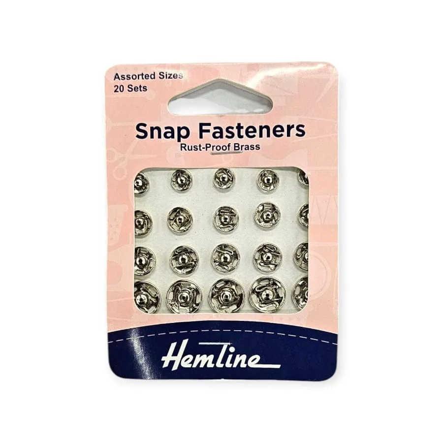 Snap Fastener Assorted 20sets