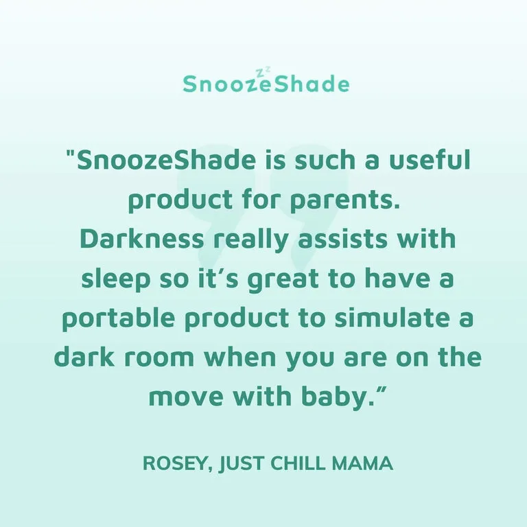 SnoozeShade for Cot Beds | Cot bed blackout canopy and sleep shade | Air-permeable fabric