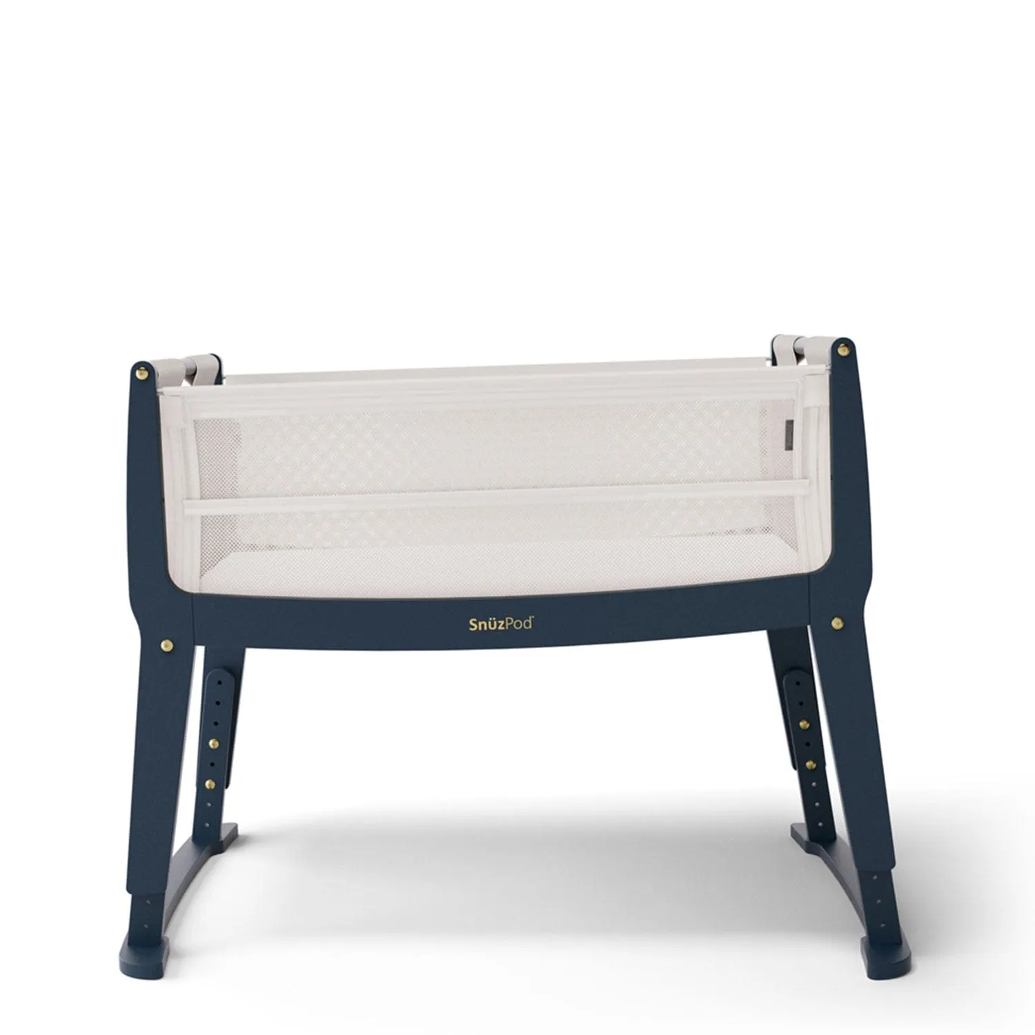 SnuzPod Studio Bedside Crib in London Navy