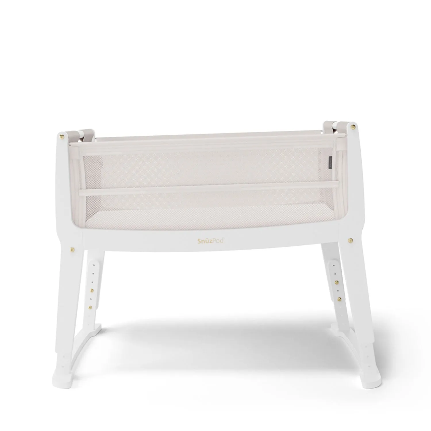 SnuzPod Studio Bedside Crib in Paris White