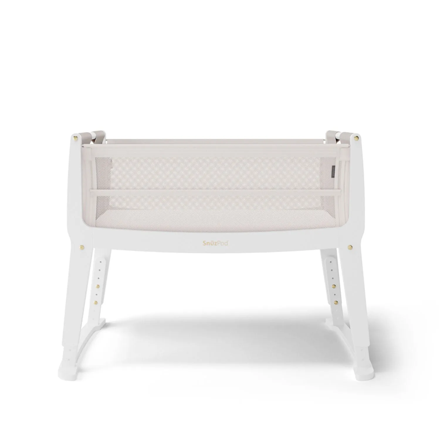 SnuzPod Studio Bedside Crib in Paris White