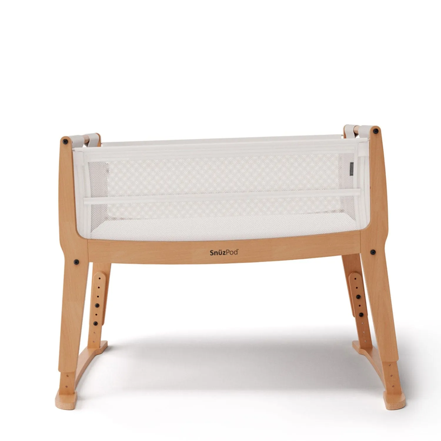 SnuzPod Studio Bedside Crib in Stockholm Natural