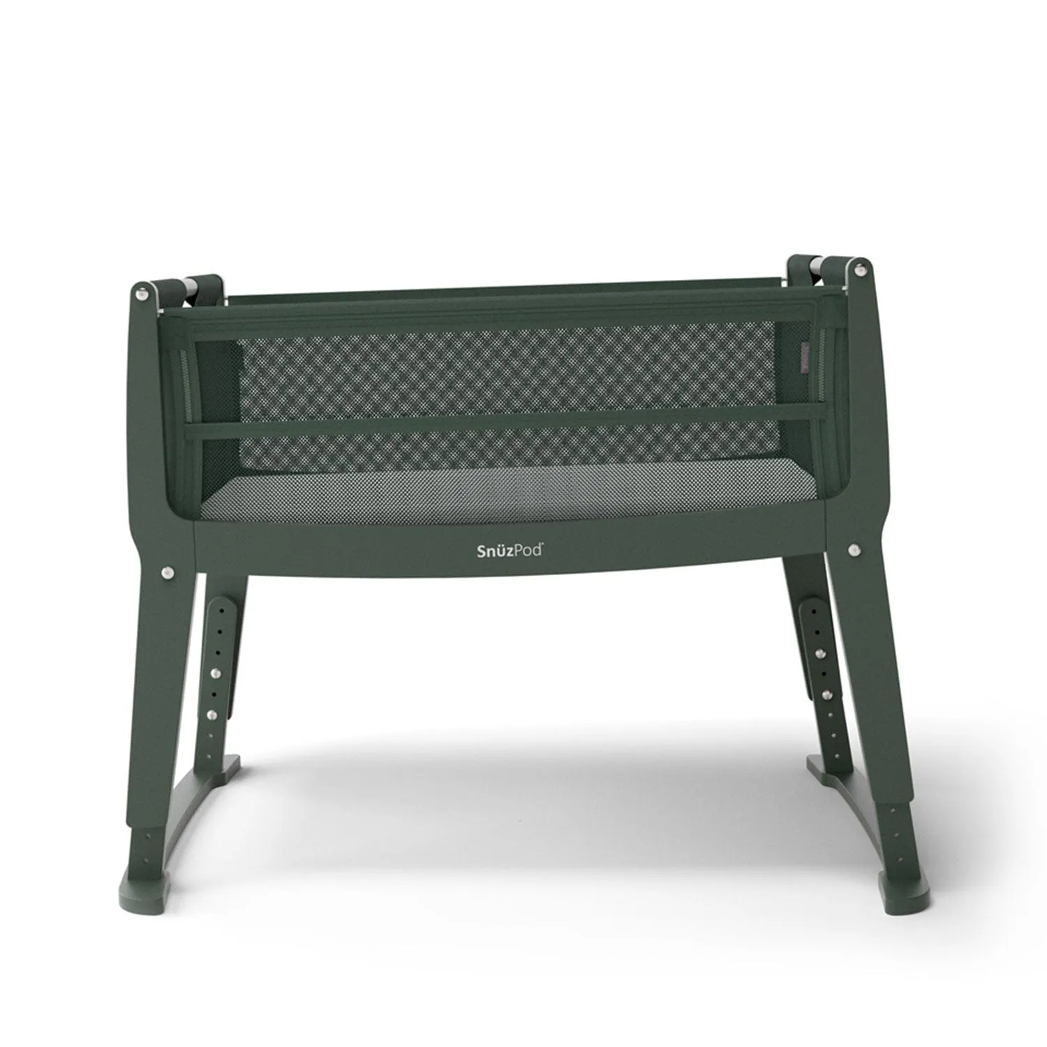 SnuzPod4 Studio Bedside Crib  - Berlin Green