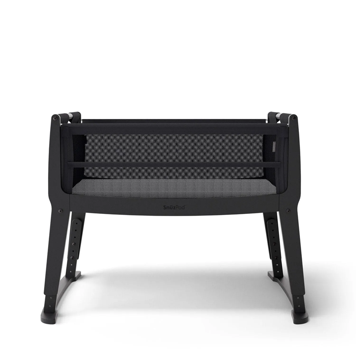 SnuzPod4 Studio Bedside Crib  - Brooklyn Graphite