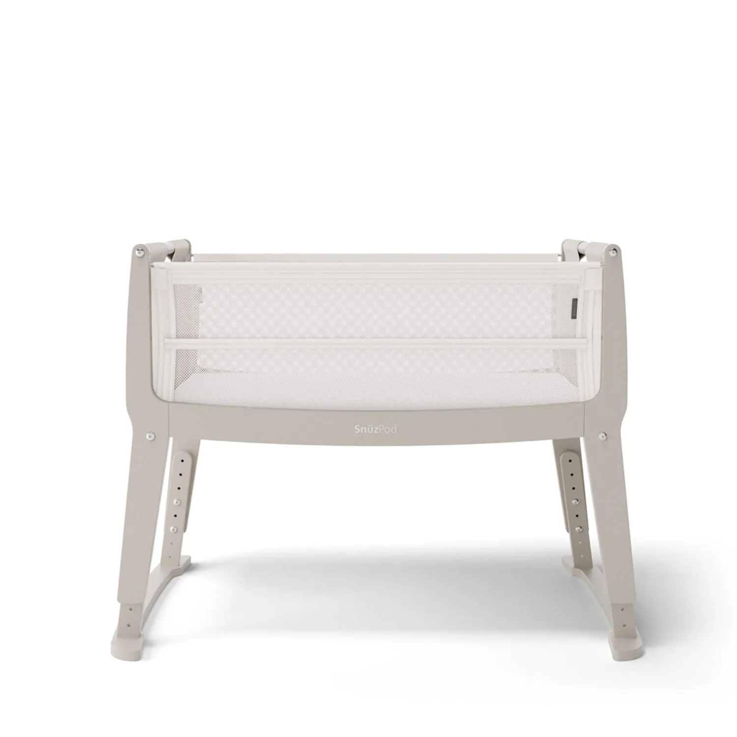 SnuzPod4 Studio Bedside Crib  - Oslo Grey