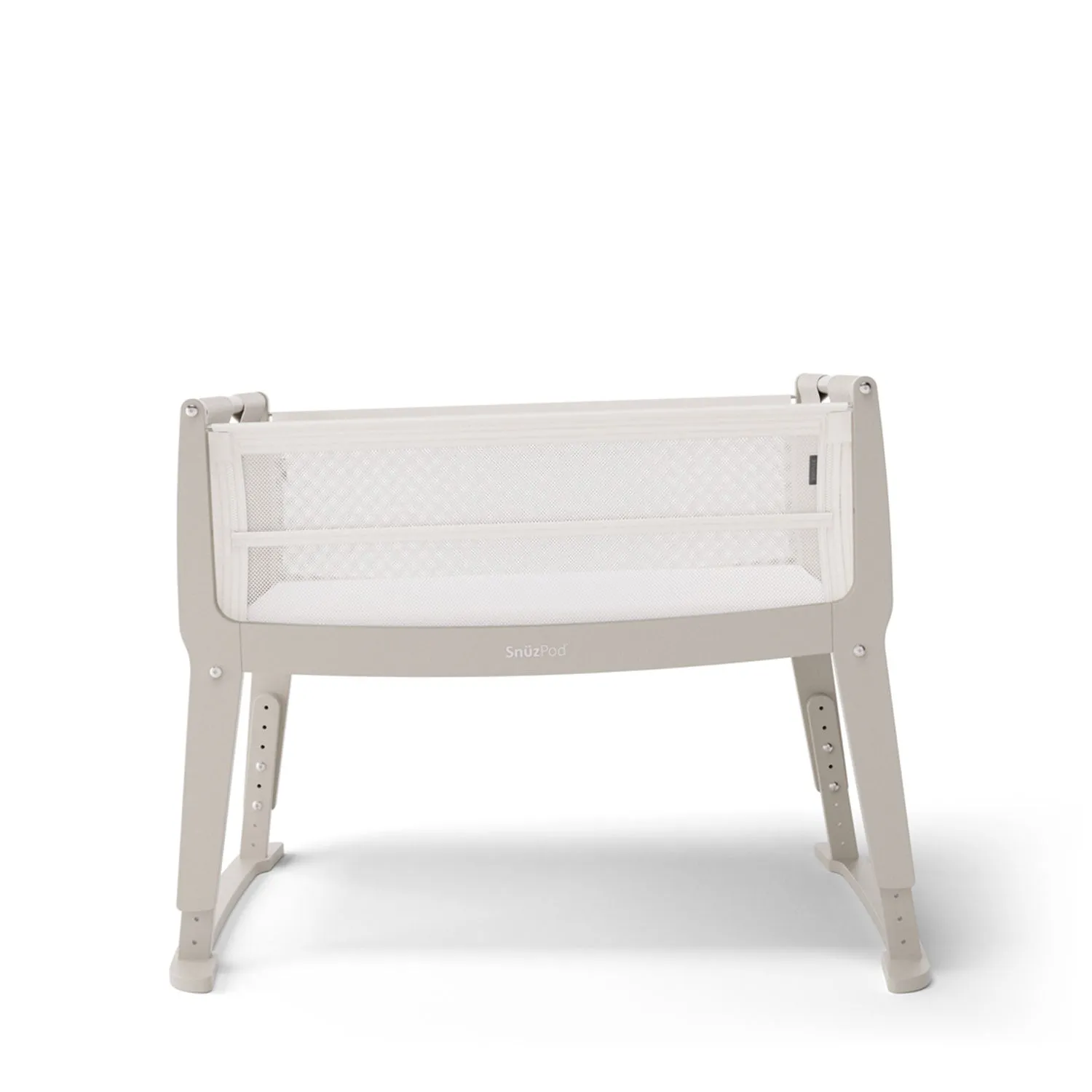SnuzPod4 Studio Bedside Crib  - Oslo Grey