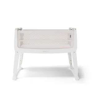 SnuzPod4 Studio Bedside Crib  - Paris White