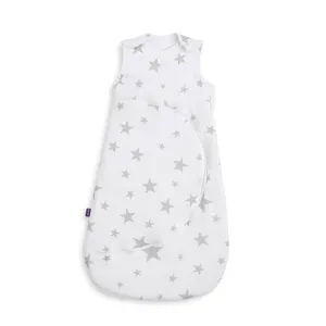 SnuzPouch Sleeping Bag 1 Tog – Grey Stars 0-6m