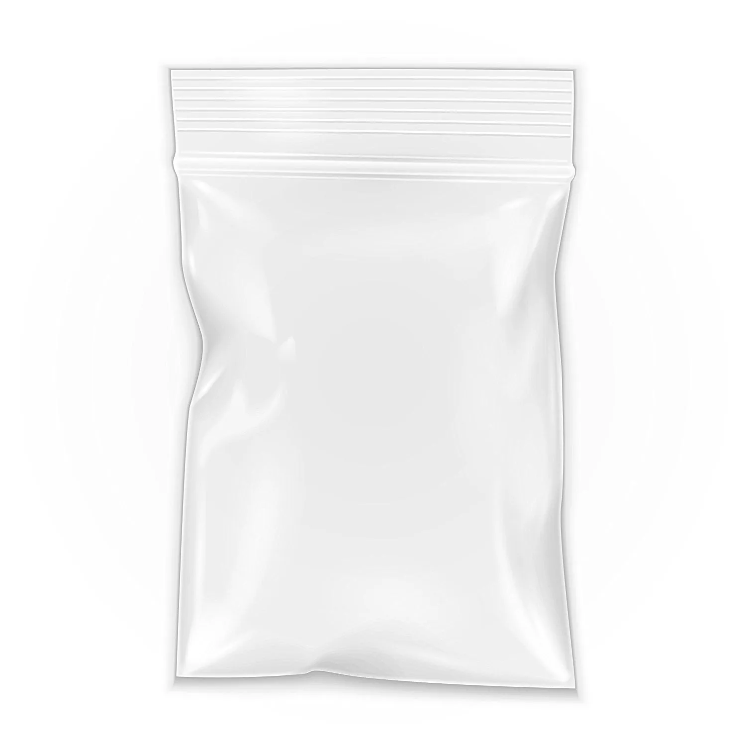 SPARTAN INDUSTRIAL - 10inch X 13inch (100 Pack) 2 Mil Clear Reclosable Zip Plastic Poly Bags with Resealable Lock Seal Zipper