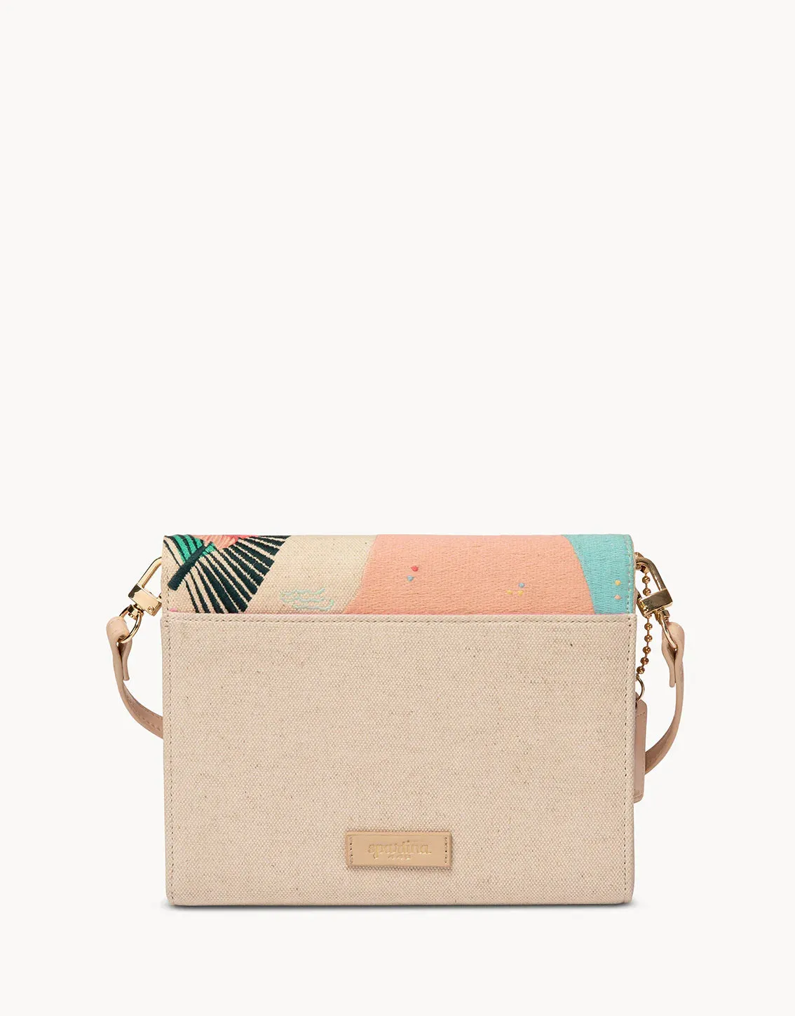 Spartina 449 Florida Embroidered Convertible Crossbody