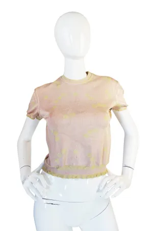 Spring 1991 Pink Dot Alaia Top
