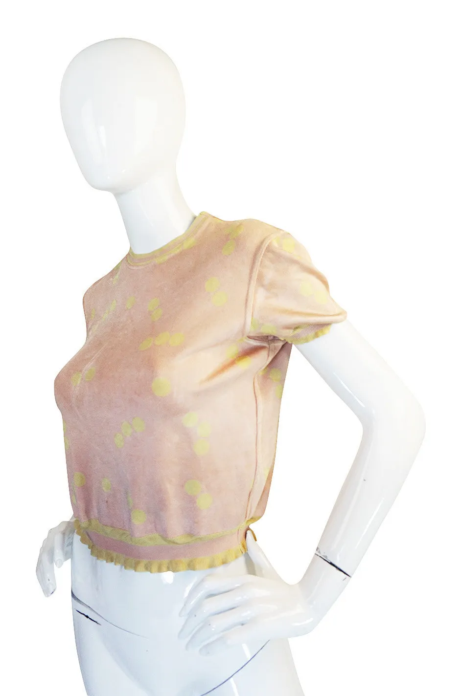Spring 1991 Pink Dot Alaia Top
